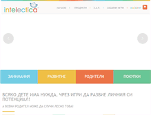 Tablet Screenshot of intelectica.com